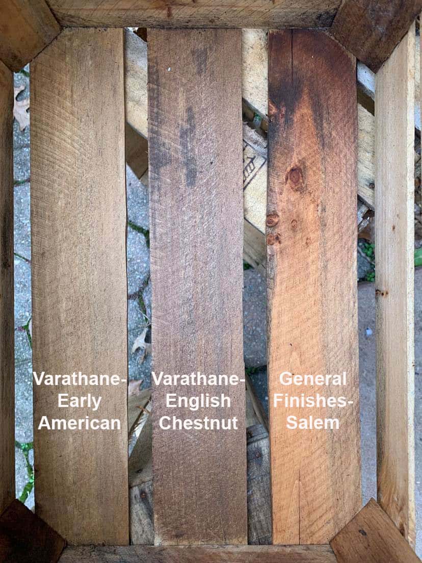 Wood Stain Colors & Staining Technique - The Honeycomb Home