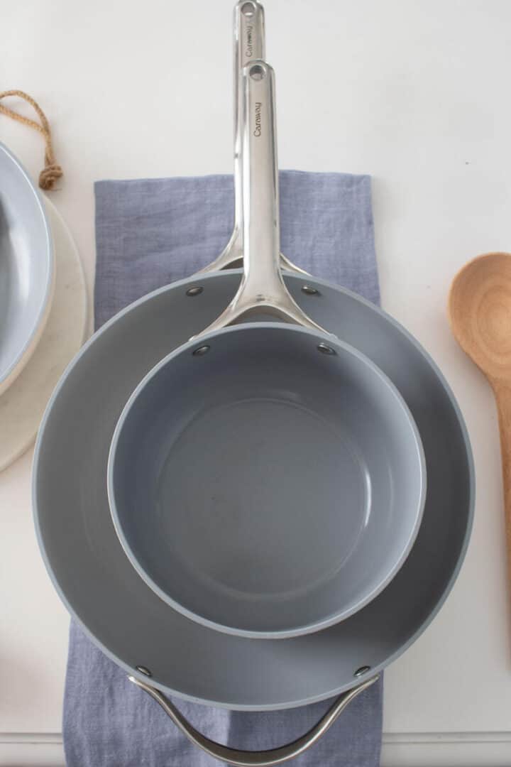 The best non toxic cookware from Caraway cookware