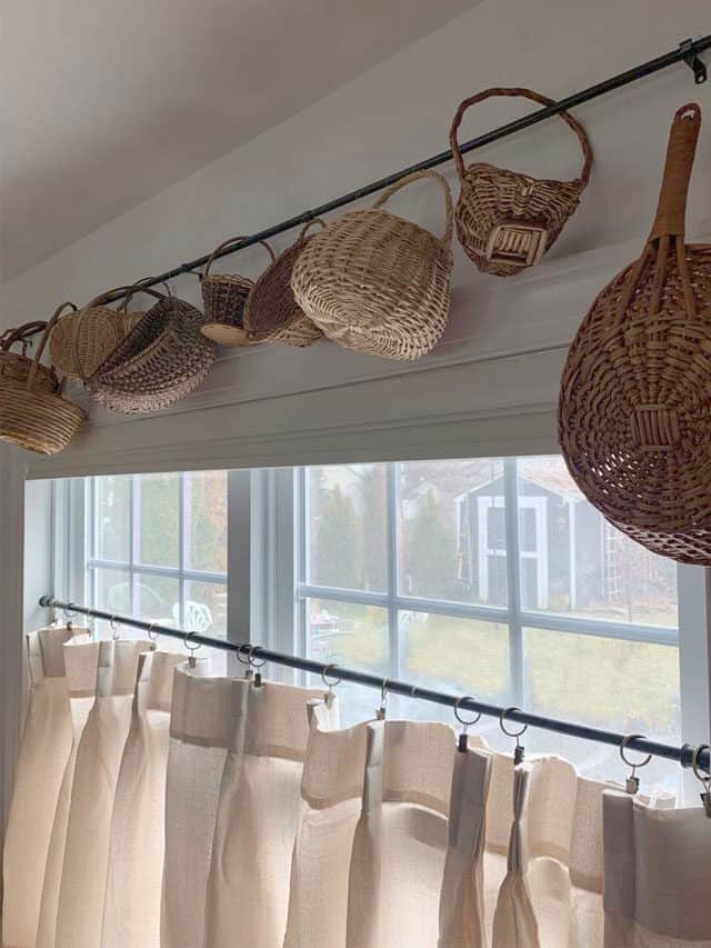 Simple Shades With Cafe Curtains