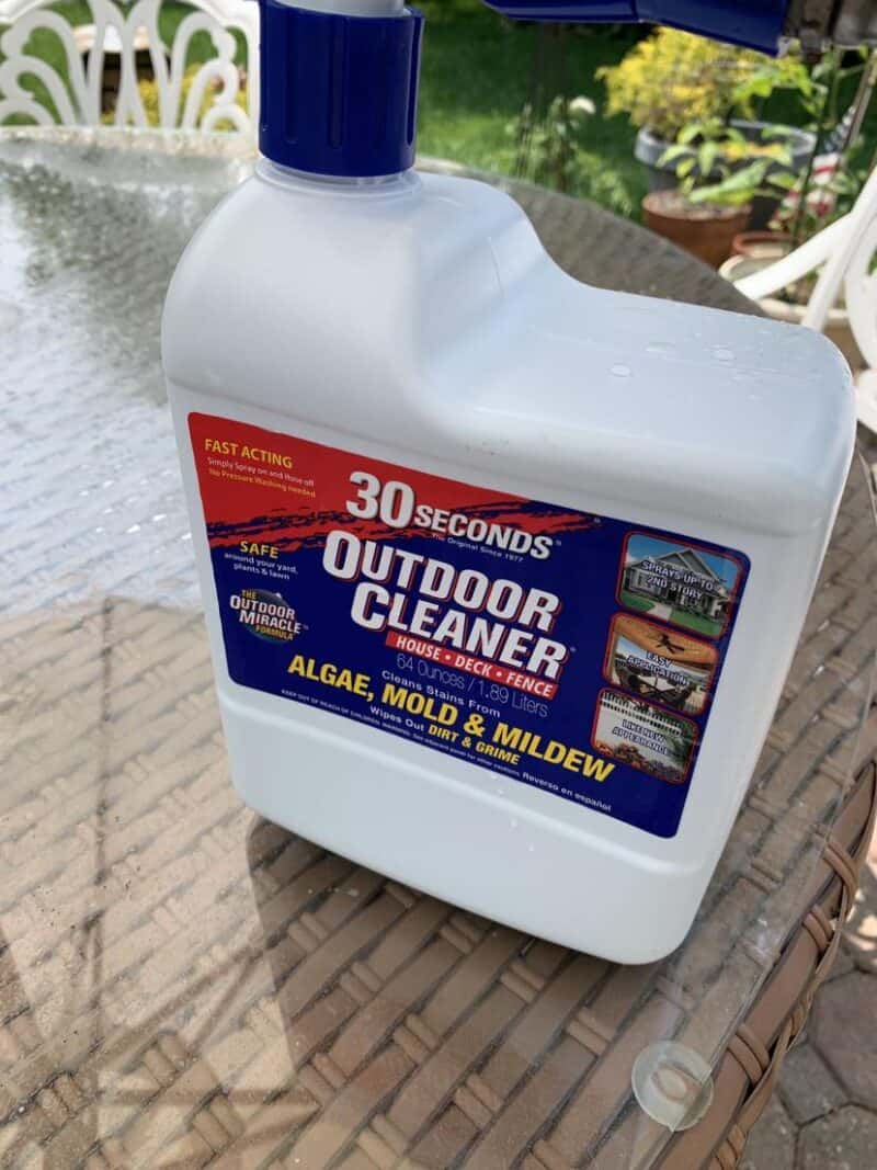 30 Second Cleaner For Outdoors The Home