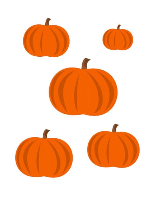 Halloween Origami Printable For Easy Paper Pumpkins - The Honeycomb Home