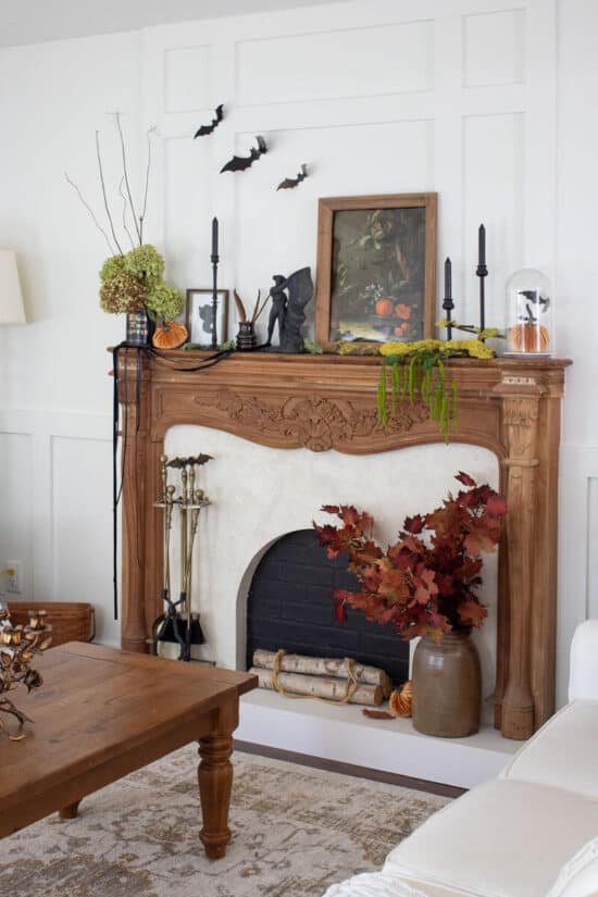 Halloween Mantel Ideas The Home