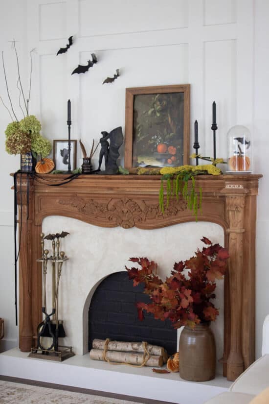 Halloween Mantel Ideas The Home