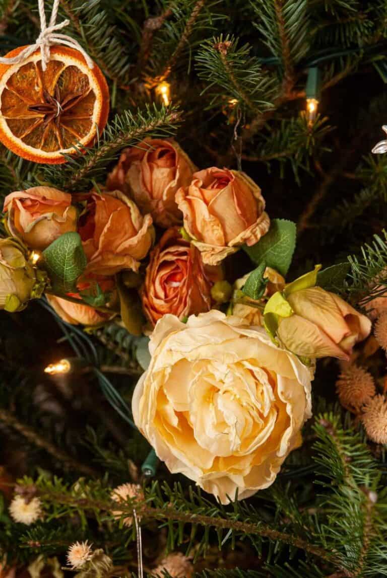 DIY Christmas Tree Fillers - The Honeycomb Home