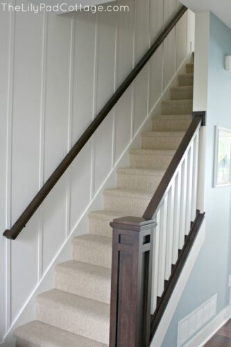 21 Staircase Makeover DIY Ideas (For All Skill Levels) - The Honeycomb Home