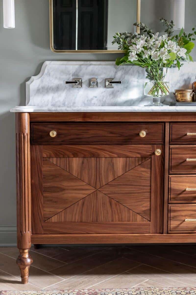Antique Bathroom Vanity Ideas - The Honeycomb Home
