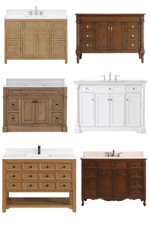 Bathroom Vanity Remodel Ideas - The Honeycomb Home