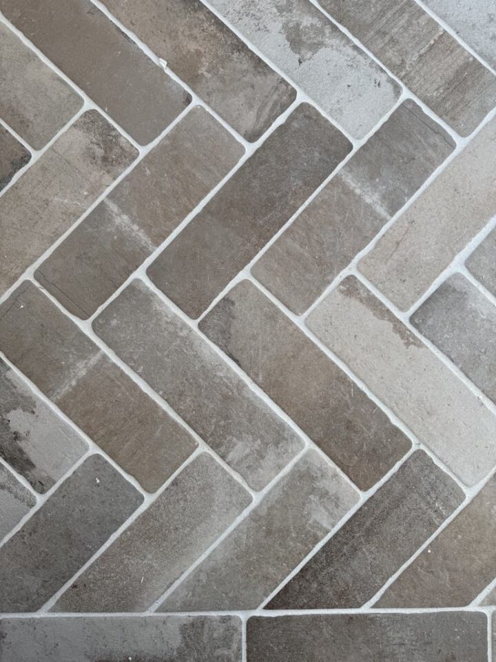 what to use as threshold for brick tile floors