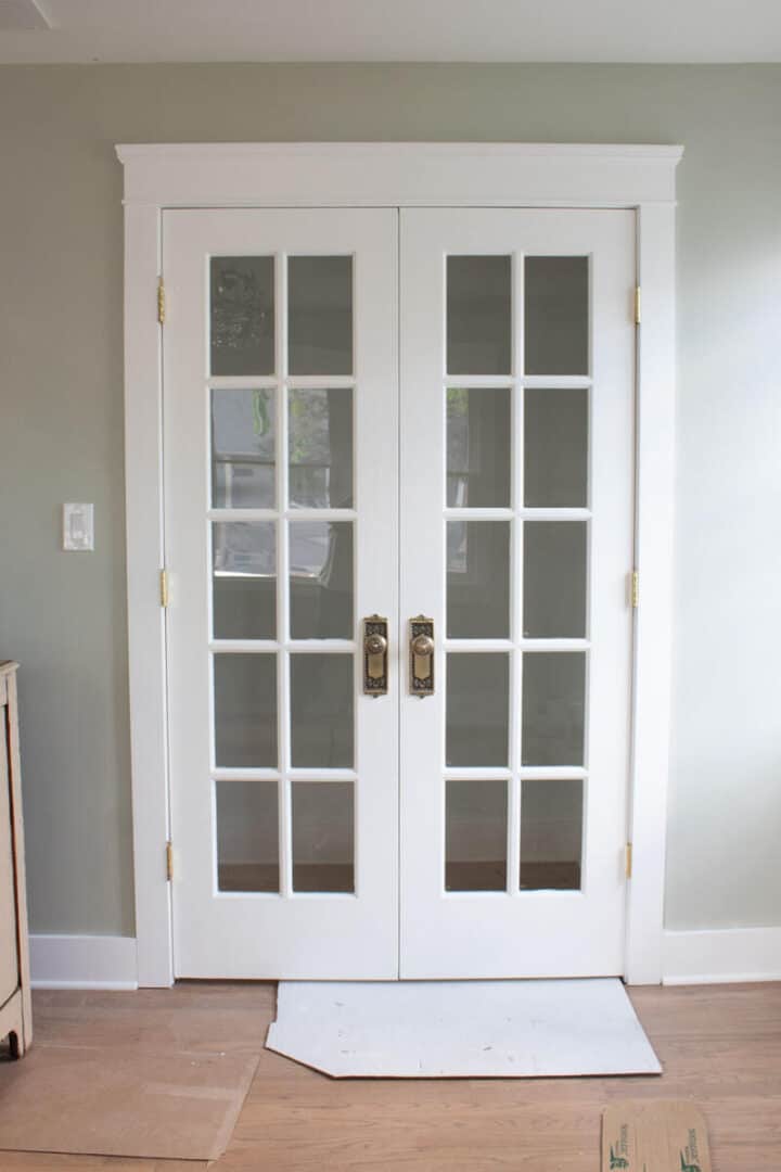 French closet doors