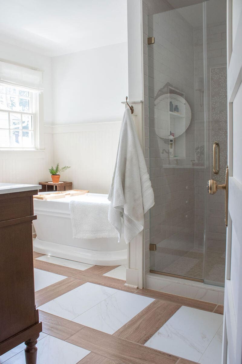 Master Bathroom Makeover Ideas - The Honeycomb Home