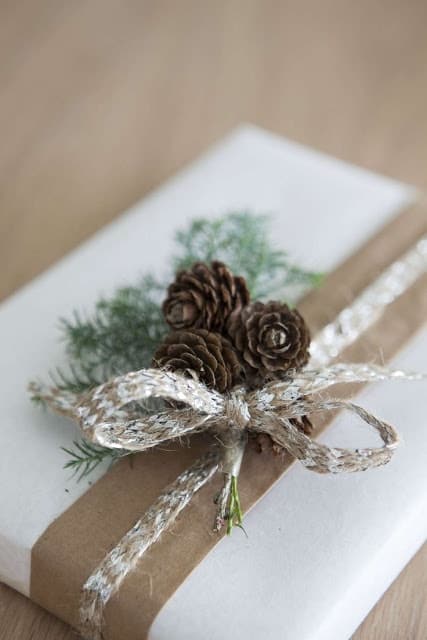 natural gift wrapping ideas