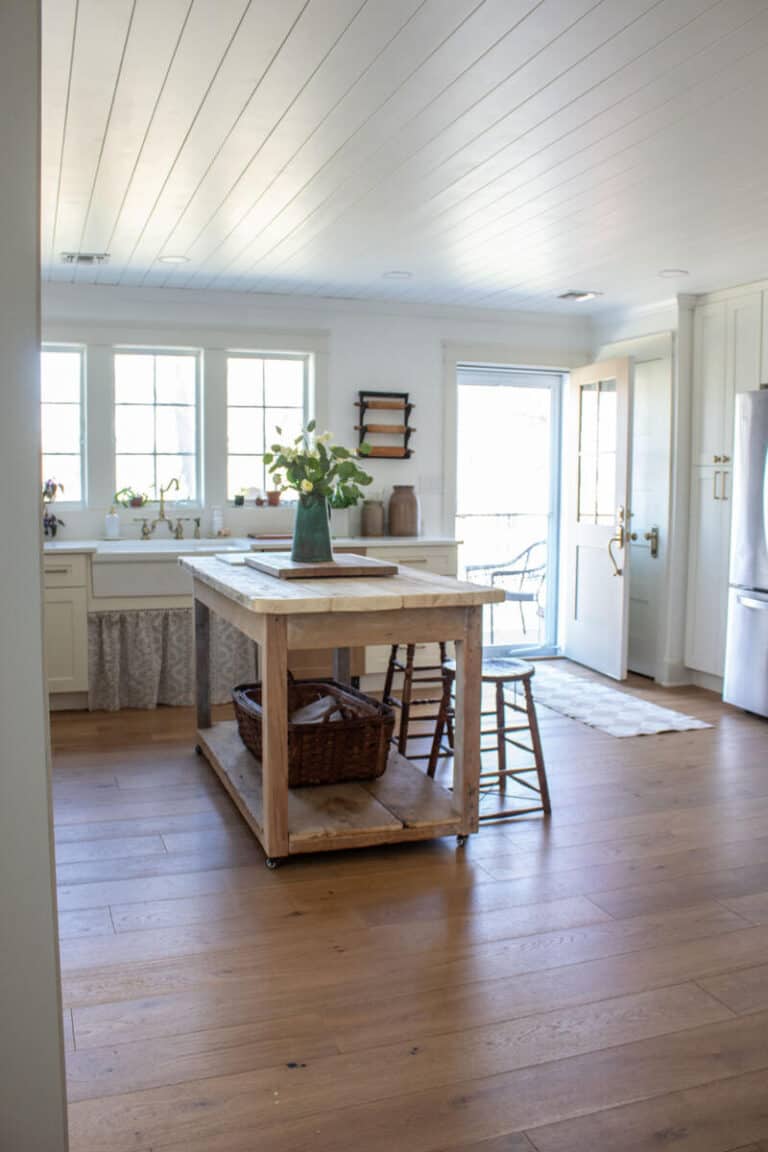 The Antique-Style Kitchen Island I Couldn’t Find… So I Had It Built ...