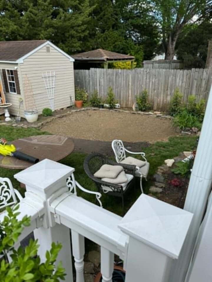 patio prep