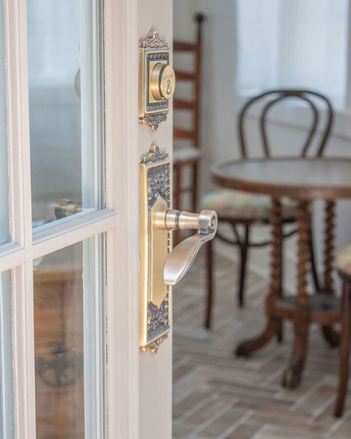 adding historic style details to a modern home for character