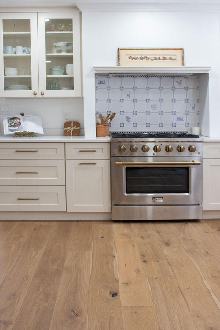 wide-planked-wood-flooring historic home details in modern house
