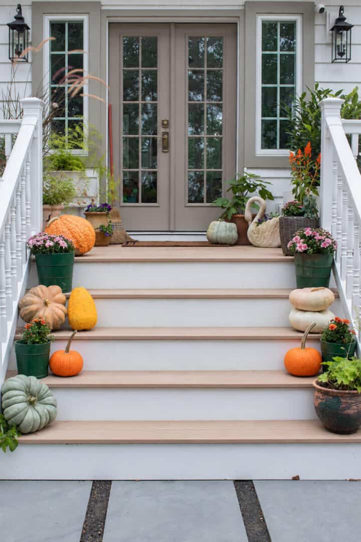 front-porch-fall-decorating-ideas-with-mums-and-pumpkins