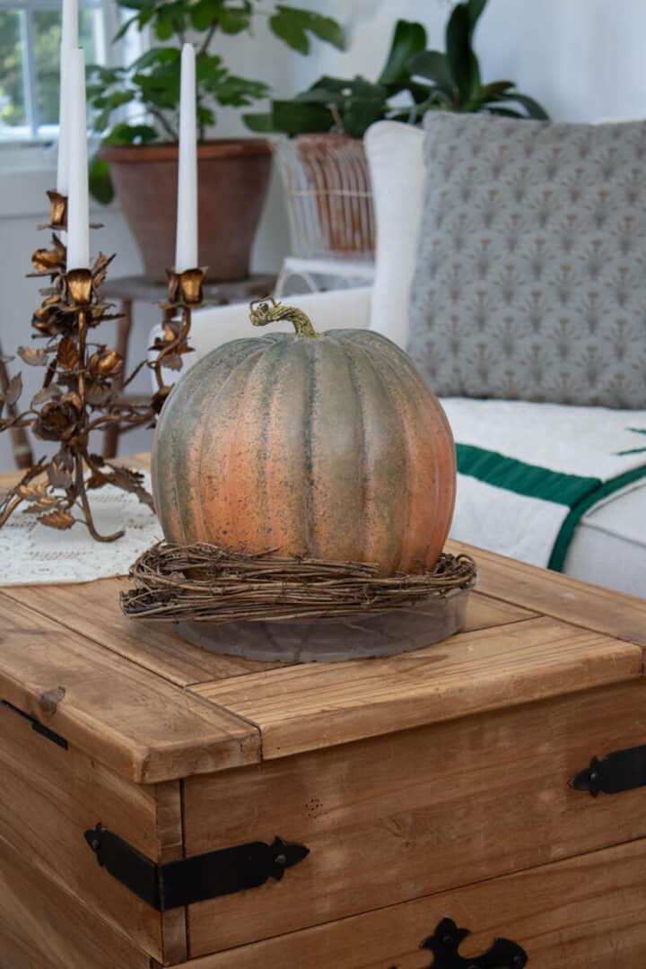 Use Pumpkins as Part of Your Everyday Decor - easy Halloween decorating ideas